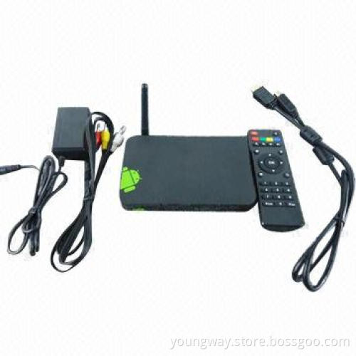 Android TV set-top boxes, All Winner A20 up to 1.6GHz ARM Cortex Dual-core A7+ 1080P media+3D GPU